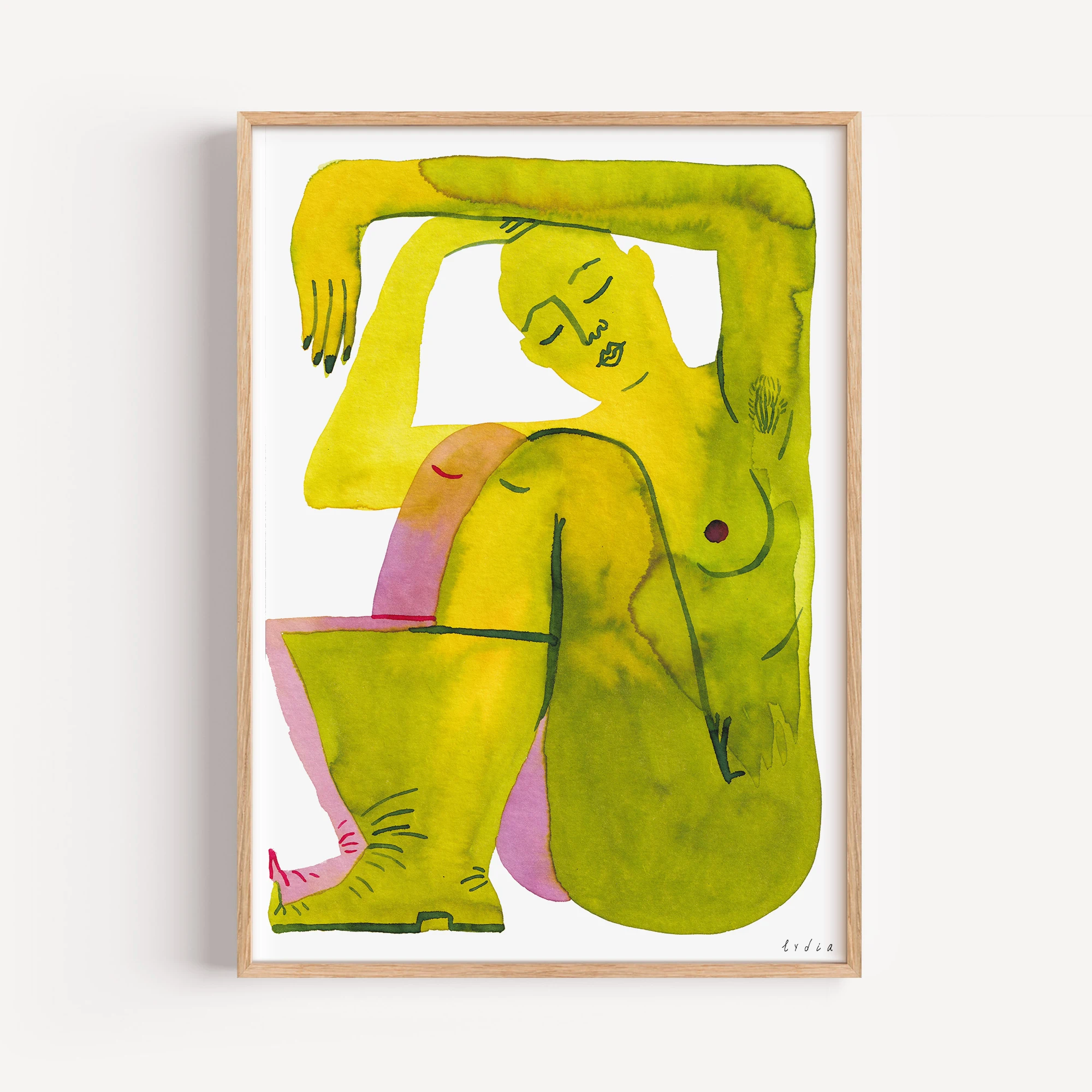 Greeny Pinky - Main view